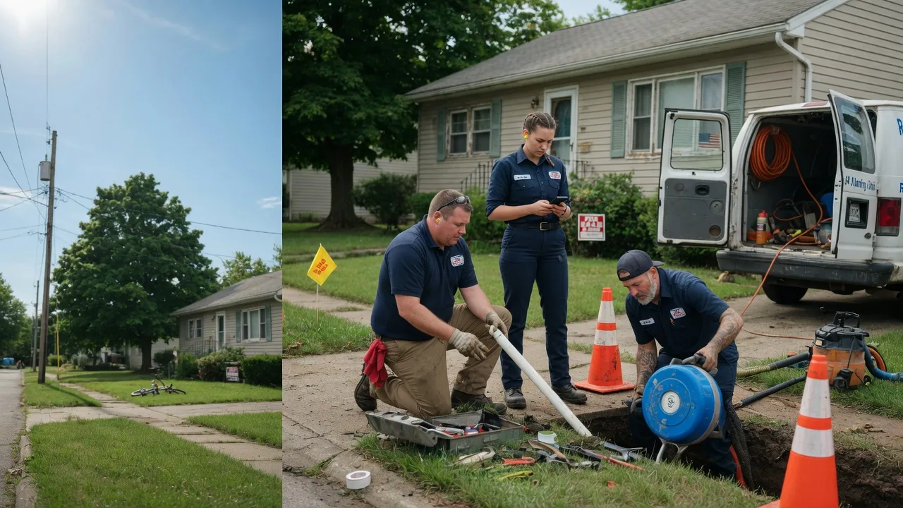 Sewer Line Repair in New Salem, MA near me